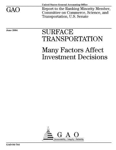 Gao-04-744 Surface Transportation