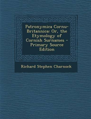 Patronymica Cornu-Britannica