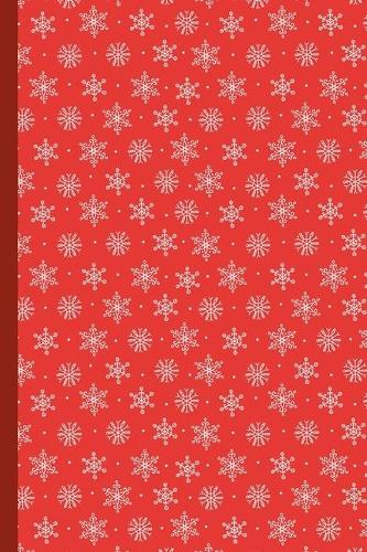 Winter and Snowflake - Blank Lined Notebook
