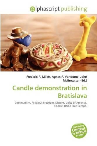 Candle Demonstration in Bratislava