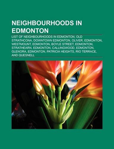Neighbourhoods in Edmonton