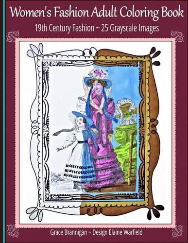 Women's Fashion Adult Coloring Book