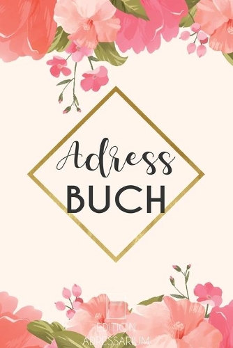 Adressbuch Blumen aquarell