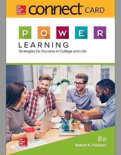 Connect Access Card for P.O.W.E.R. Learning: Strategies for Success in College and Life