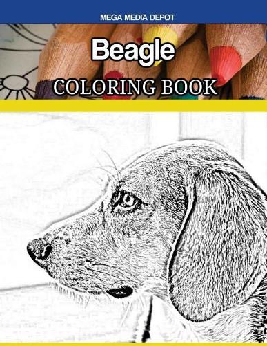 Beagle Dog Coloring Book