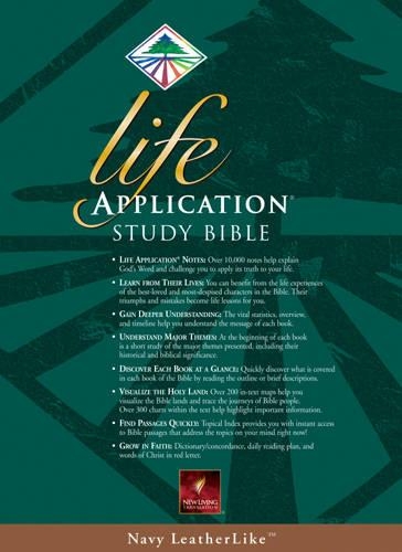 Life Application Study Bible-Nlt