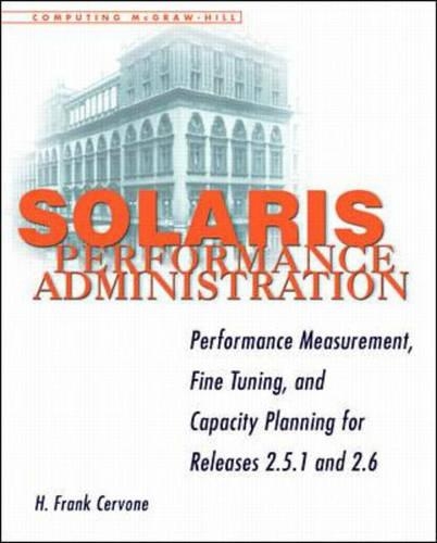 Solaris Performance Administration
