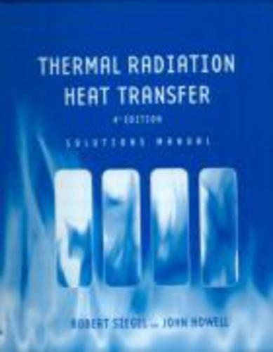 Thermal Radiation Heat Transfer