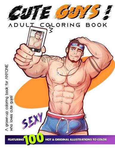Cute Guys! Coloring Book