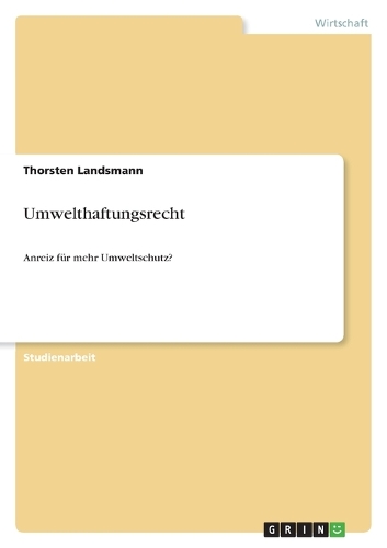 Umwelthaftungsrecht