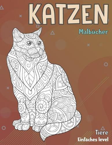 Malbücher - Einfaches Level - Tiere - Katzen