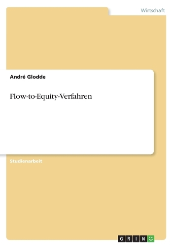 Flow-to-Equity-Verfahren