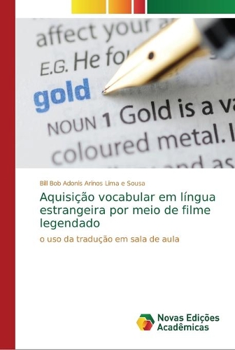 Aquisição vocabular em língua estrangeira por meio de filme legendado
