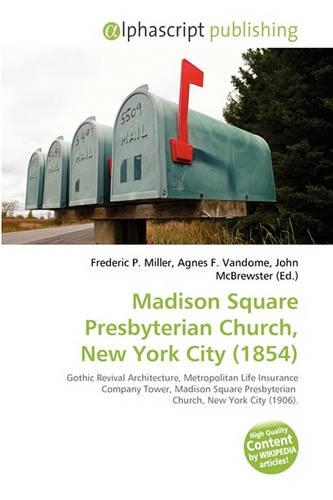 Madison Square Presbyterian Church, New York City (1854)