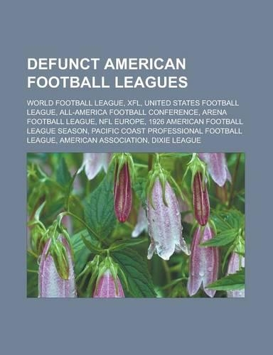 Defunct American Football Leagues