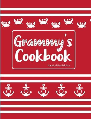 Grammy's Cookbook Nautical Red Edition