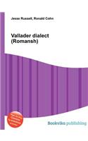 Vallader Dialect (Romansh)