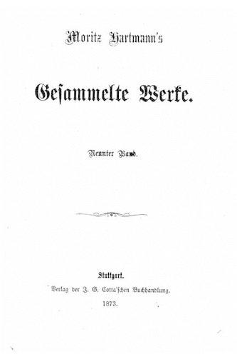Moritz Hartmann's gesammelte Werke