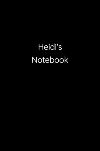 Heidi's Notebook