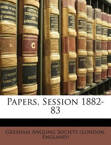 Papers, Session 1882-83