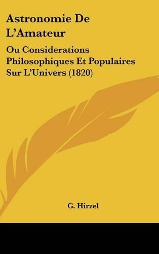 Astronomie de L'Amateur