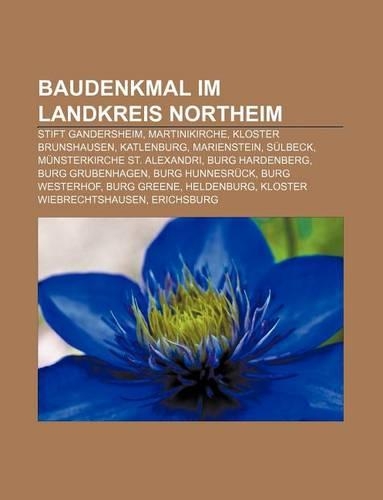Baudenkmal Im Landkreis Northeim