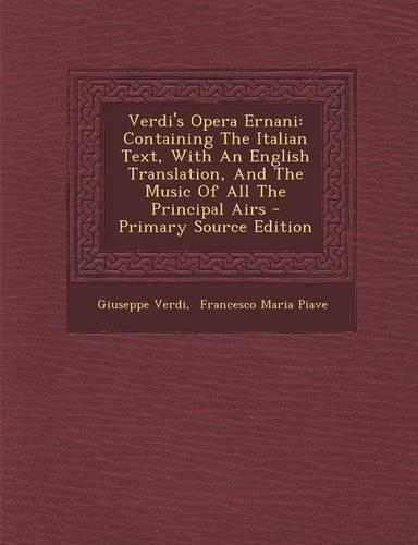 Verdi's Opera Ernani