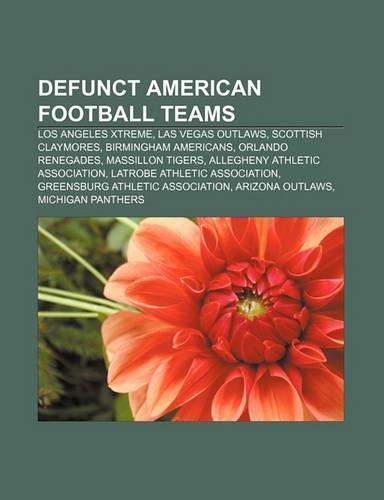 Defunct American Football Teams