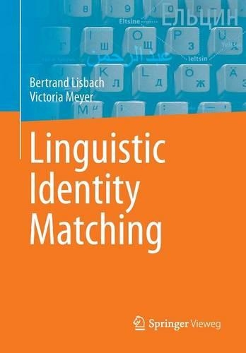 Linguistic Identity Matching