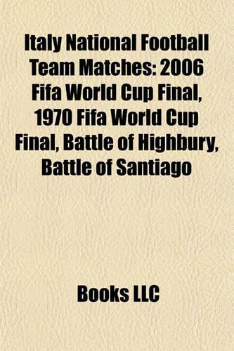 Italy National Football Team Matches