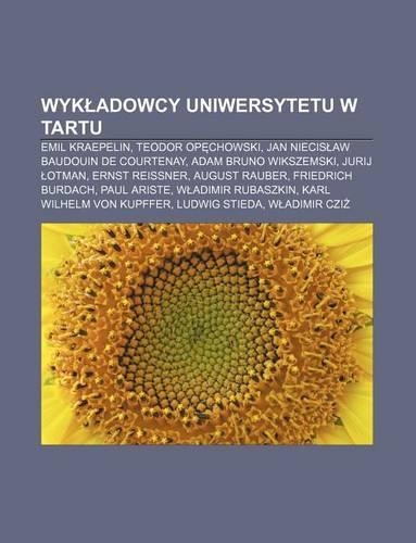 Wyk Adowcy Uniwersytetu W Tartu