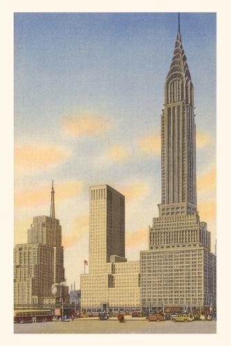 Vintage Journal Chrysler Building, New York City