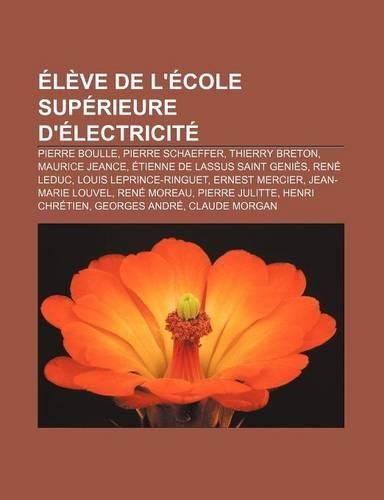 Eleve de L'Ecole Superieure D'Electricite