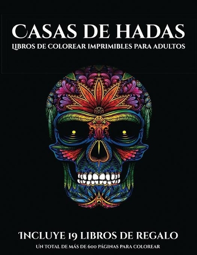Libros de colorear imprimibles para adultos (Casas de hadas)
