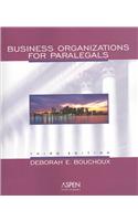 Business Organizations for Paralegals