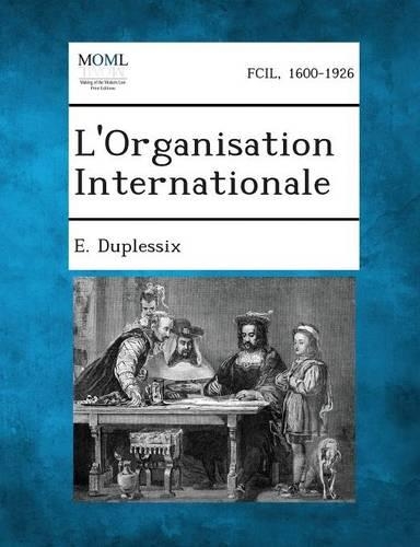 L'Organisation Internationale