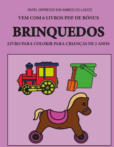 Livro para colorir para crianças de 2 anos (Brinquedos)