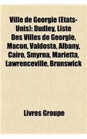 Ville de Georgie (Etats-Unis)