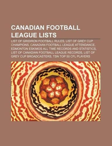 Canadian Football League Lists