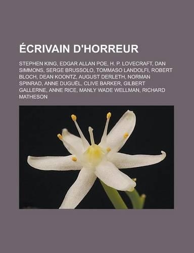 Ecrivain D'Horreur