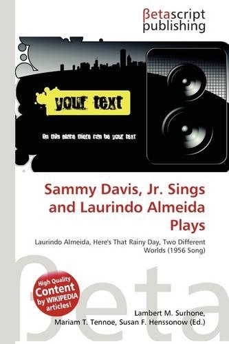 Sammy Davis, JR. Sings and Laurindo Almeida Plays