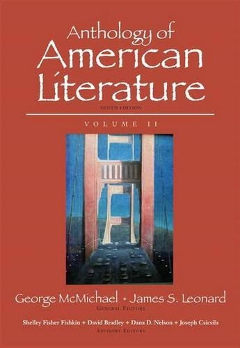 Anthology of American Literature, Volume 2