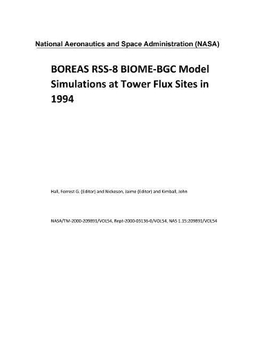 Boreas Rss-8 Biome-Bgc Model Simulations at Tower Flux Sites in 1994