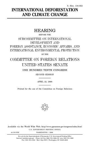 International Deforestation and Climate Change
