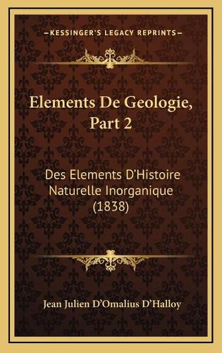 Elements De Geologie, Part 2