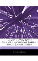 Articles on Insane Clown Posse Members, Including