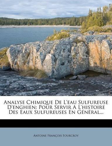 Analyse Chimique de L'Eau Sulfureuse D'Enghien