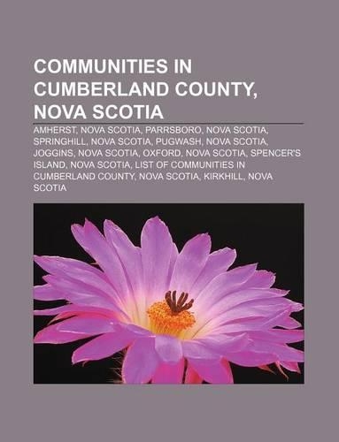 Communities in Cumberland County, Nova Scotia
