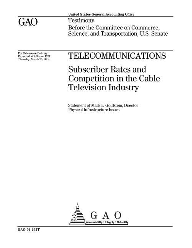 Gao-04-262t Telecommunications