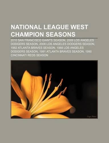 National League West Champion Seasons